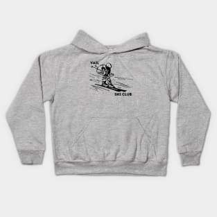 Vail Ski Club - Black - Skiing - Winter Kids Hoodie